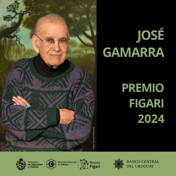 Premio Figari 2024 fue otorgado a José Gamarra