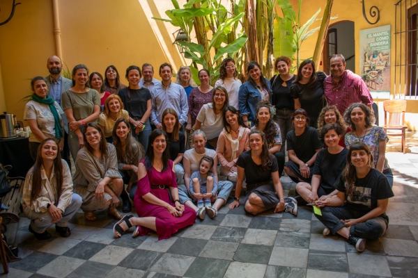 Participantes de la reuni&oacute;n