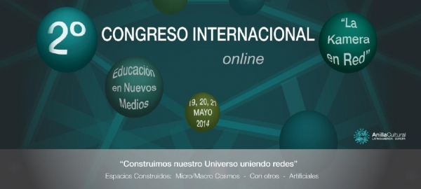 2&ordm; Congreso Internacional Online de Educaci&oacute;n en Nuevos Medios.