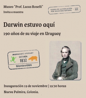 La exposici&oacute;n Darwin estuvo aqu&iacute;, llega a Nueva Palmira