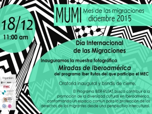 Se viene el D&iacute;a Internacional de las Migraciones en el MUMI