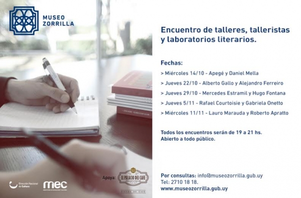 Encuentro de talleres, talleristas y laboratorios literarios en el Museo Zorrilla