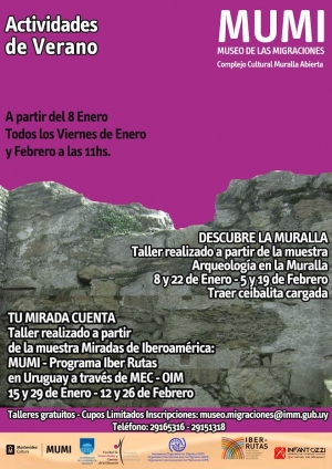 Talleres de verano para ni&ntilde;os en el Museo de las Migraciones