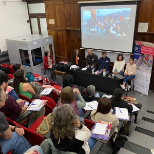 Mesa "Iniciativas y desaf&iacute;os para la Sostenibilidad en la Conservaci&oacute;n del Patrimonio Cultural en Uruguay"