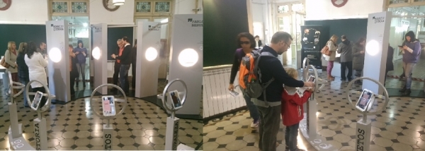 Inaugur&oacute; instalaci&oacute;n interactiva y multimedia "Letras Planetarias" en el Museo Pedag&oacute;gico