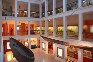 Panor&aacute;mica de salas del Museo Nacional de Antropolog&iacute;a (Madrid)