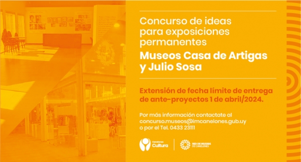 Concurso de ideas para la realizaci&oacute;n de propuestas expositivas en dos museos de Canelones