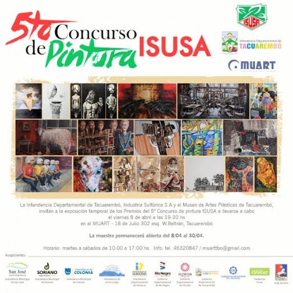 El MUART de Tacuaremb&oacute; presenta la 5&ordf; edici&oacute;n de los Premios ISUSA