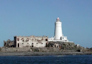 Vista parcial de la Isla de Flores