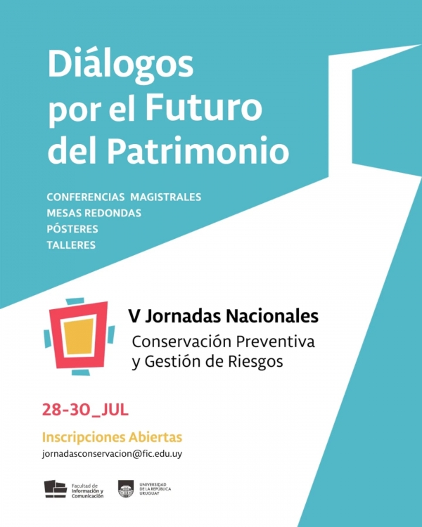 Contin&uacute;an las inscripciones para las Jornadas Nacionales de Conservaci&oacute;n Preventiva y Gesti&oacute;n de Riesgos